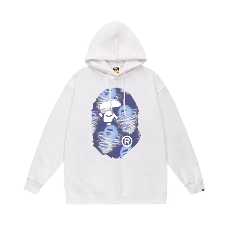 Fashionable hooded sweatshirt with simple pattern(pic3) Fashionable hooded sweatshirt with simple pattern