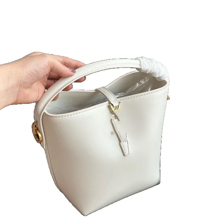 2025 spring and summer Yang Shulin mini bucket bag shoulder portable vegetable basket pendant ins Xiaohongshu same bucket type