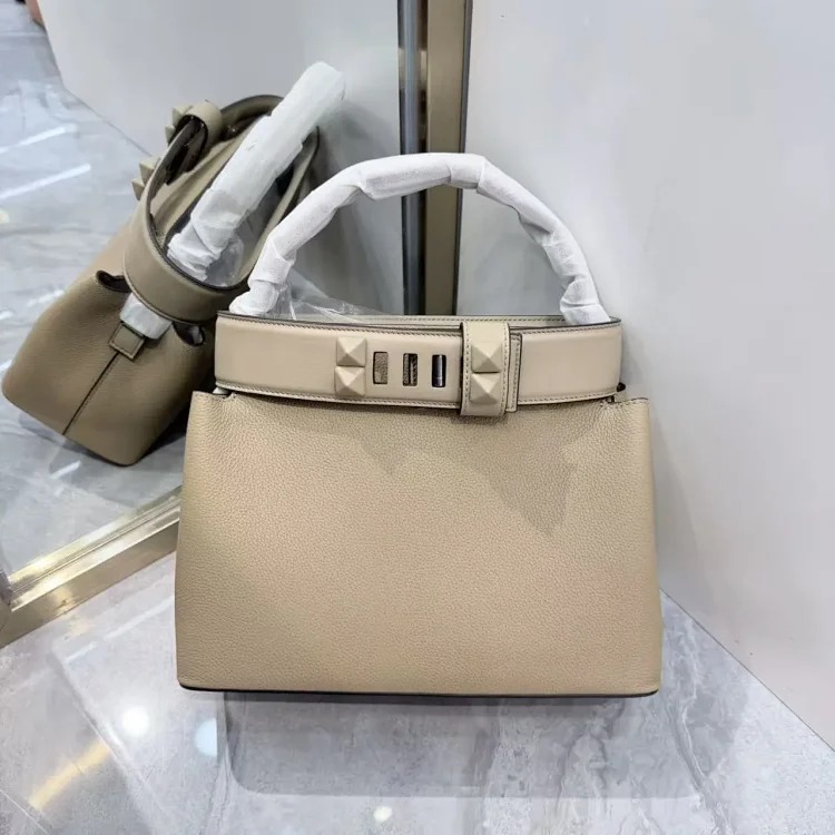 Cross-border popular medor bag first-layer cowhide with switf leather belt decorative handbag light luxury shoulder crossbody bag