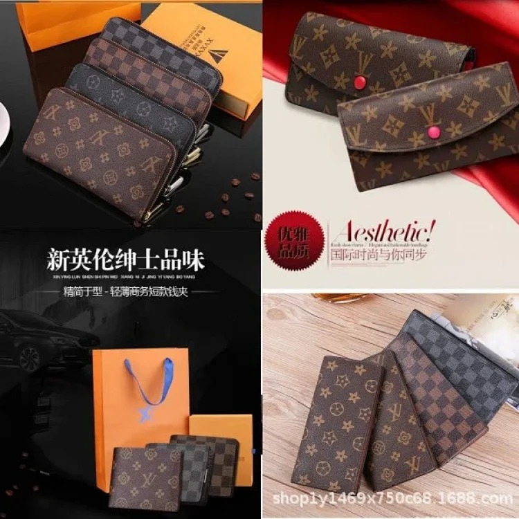 Wallet wallet men's bag women's bag clutch bag clutch bag leather wallet hand bag leather wallet bag