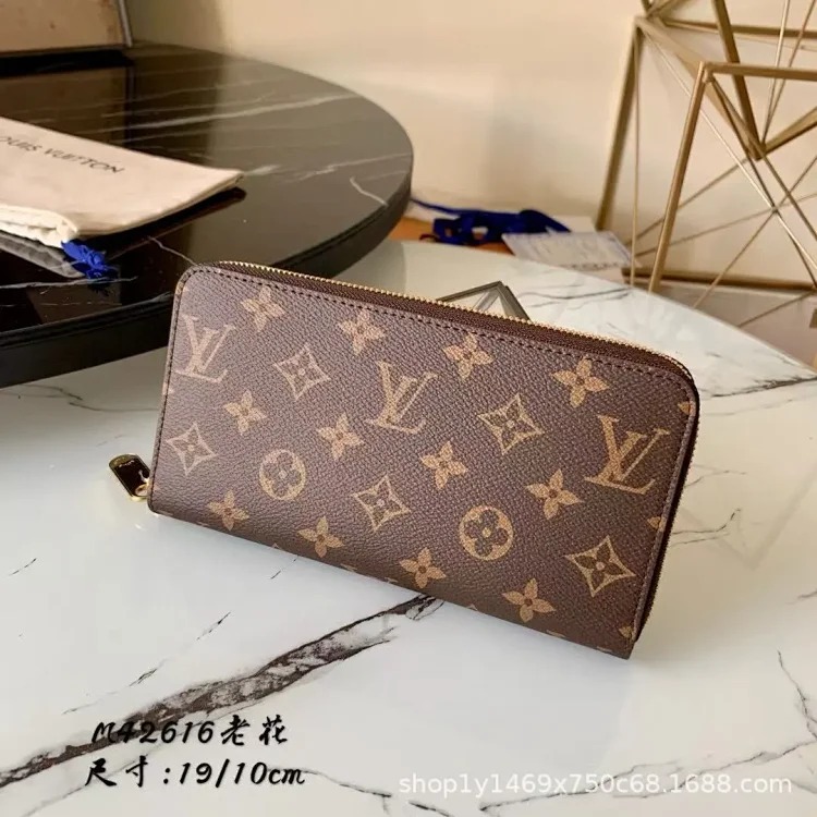 Wallet wallet men's bag women's bag clutch bag clutch bag leather wallet hand bag leather wallet bag image 2