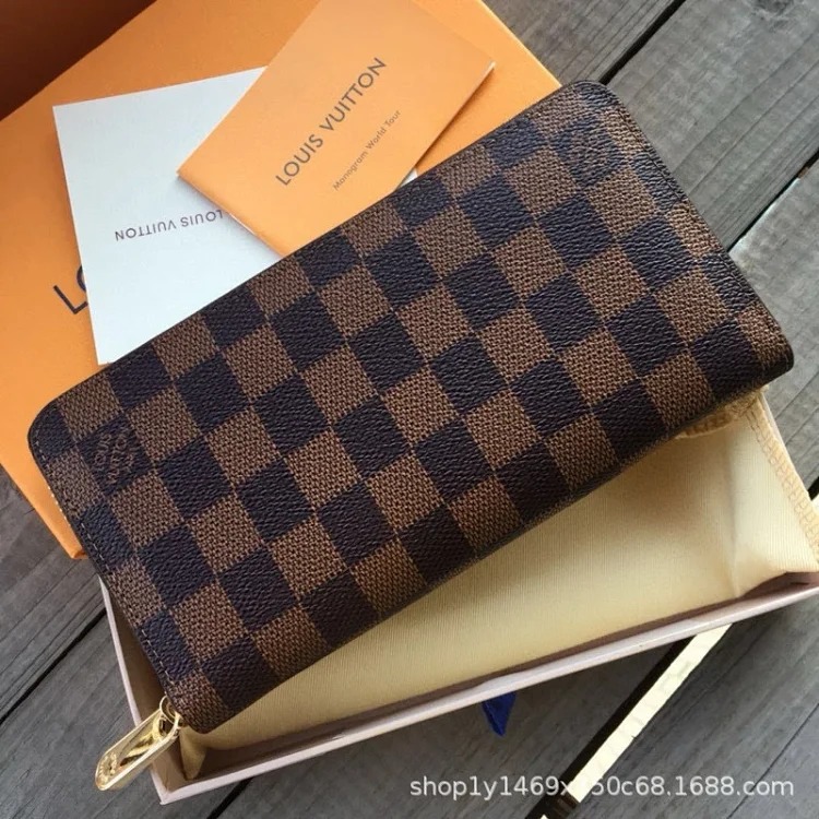 Wallet wallet men's bag women's bag clutch bag clutch bag leather wallet hand bag leather wallet bag image 4