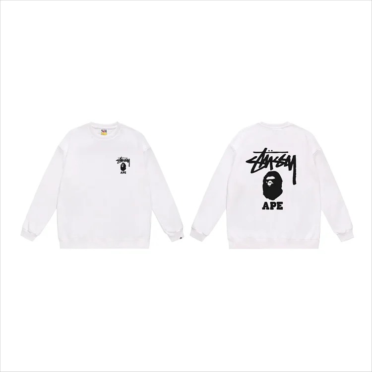 DX24-7 round neck versatile couple sweatshirt image 6