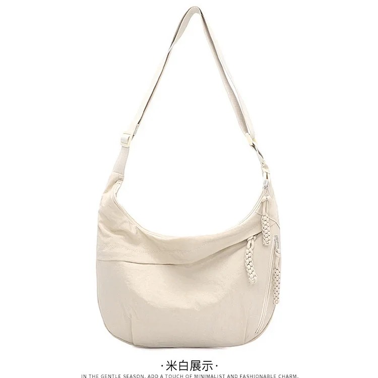 Crossbody dumpling bag women's new lightweight casual fashion crossbody best-selling women's bag Korean niche commuter shoulder bag