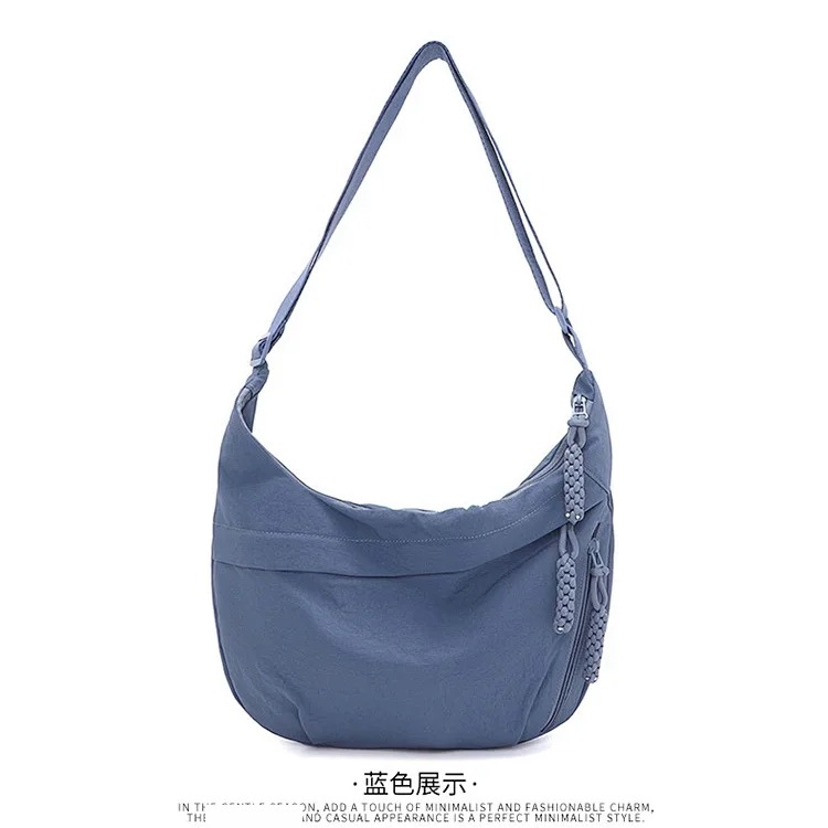 Crossbody dumpling bag women's new lightweight casual fashion crossbody best-selling women's bag Korean niche commuter shoulder bag