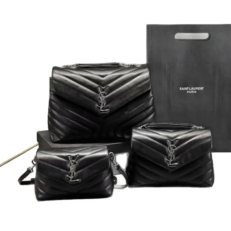 2025 new high-end handbag women's niche light luxury single shoulder crossbody small square bag fashionable portable chain bag for women