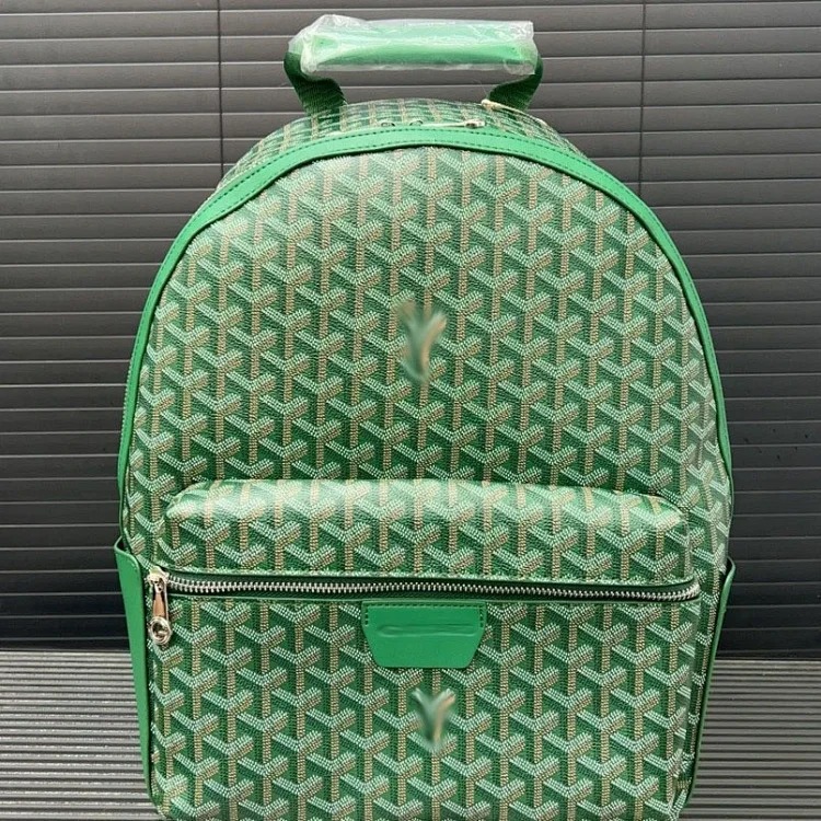 Louis Vuitton Gaodeya Dog Tooth Backpack Presbyopic Cisalpin Large Capacity Laptop Bag Retro Douyin Print New Style