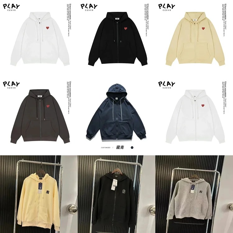 Loose hooded sweatshirt
