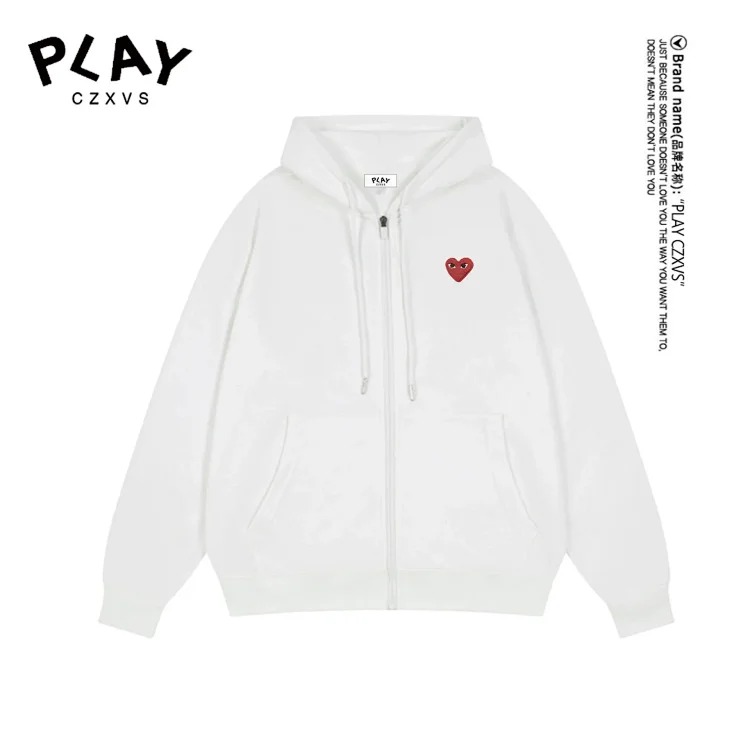 Loose hooded sweatshirt