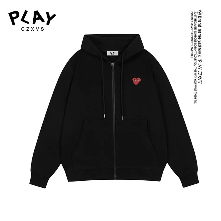 Loose hooded sweatshirt