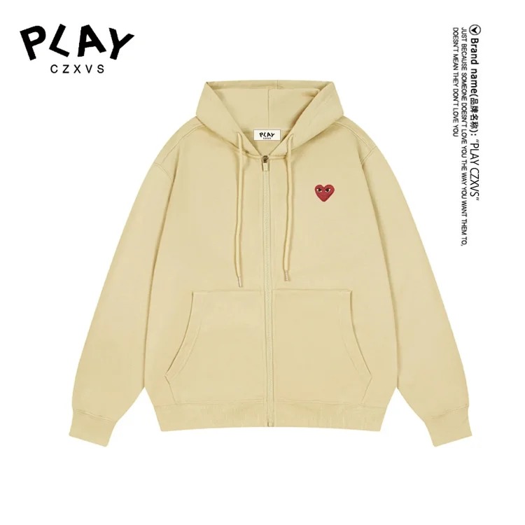 Loose hooded sweatshirt