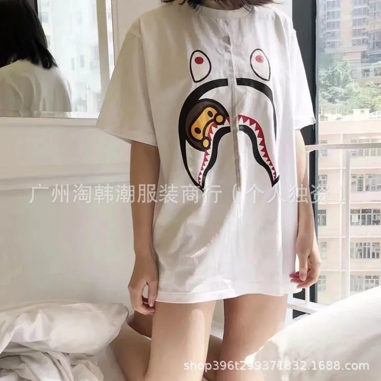 RF. Correct Korean ape head Sanrio co-branded loose casual short sleeves. Other styles can be uploaded with pictures. image 6