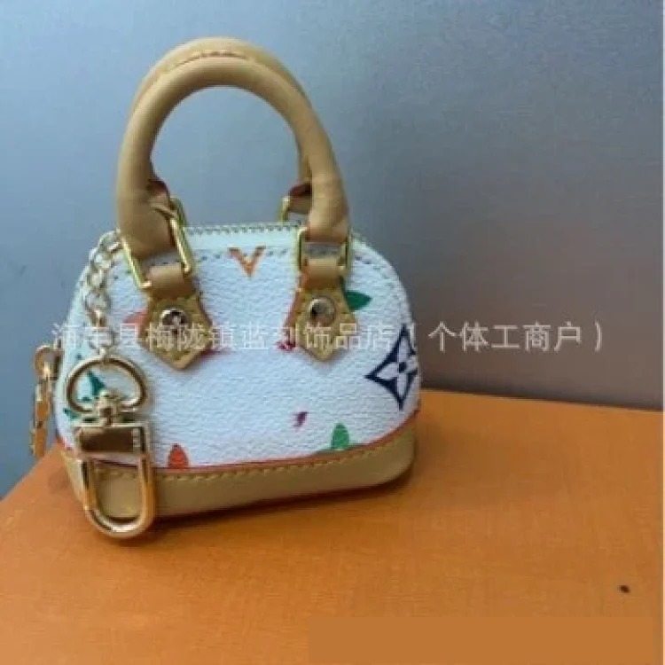 New mini fan bag pendant keychain handbag mini fashion manufacturer dropshipping