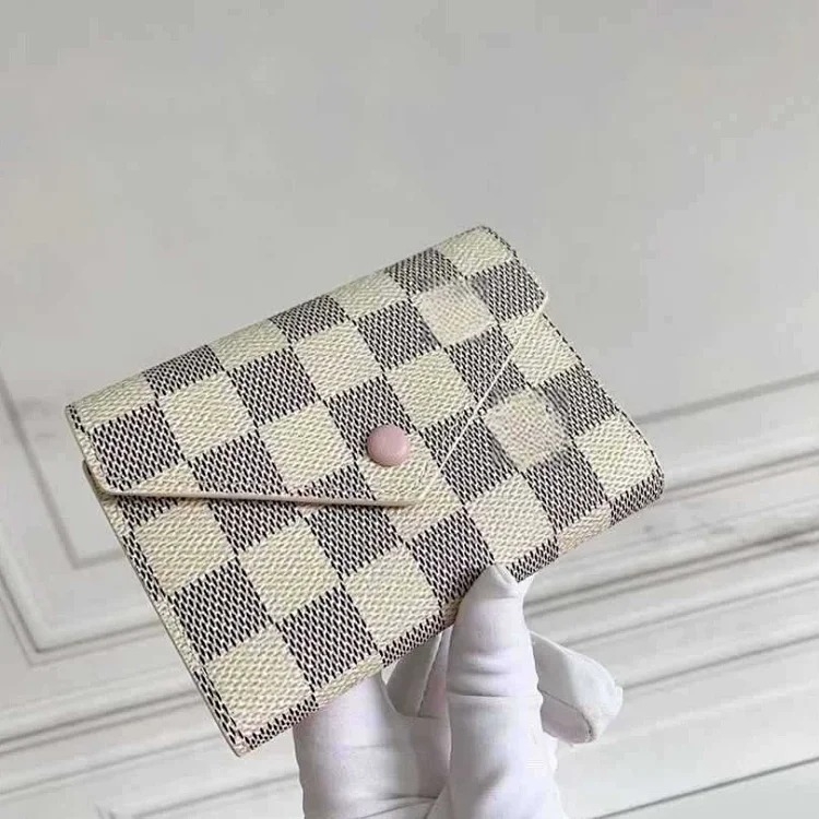 High-quality classic women's wallet, banknote holder, coin purse, multi-card slots, credit card wallet, Doudou wallet 41938