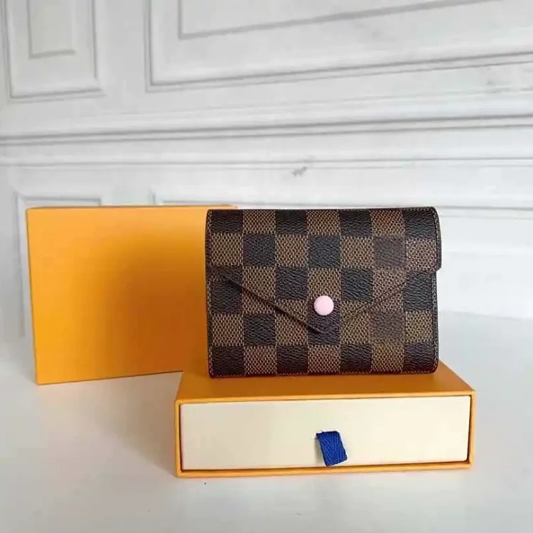 High-quality classic women's wallet, banknote holder, coin purse, multi-card slots, credit card wallet, Doudou wallet 41938