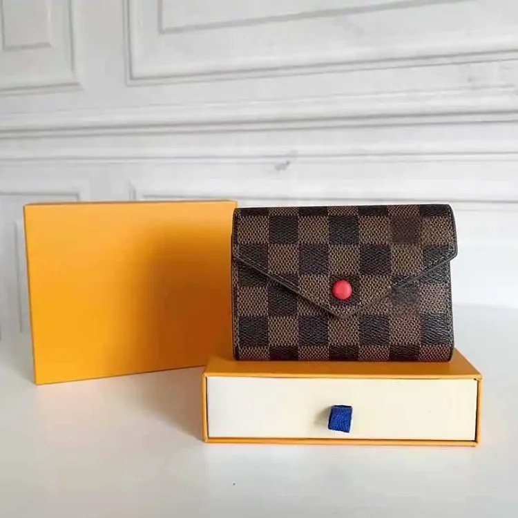 High-quality classic women's wallet, banknote holder, coin purse, multi-card slots, credit card wallet, Doudou wallet 41938