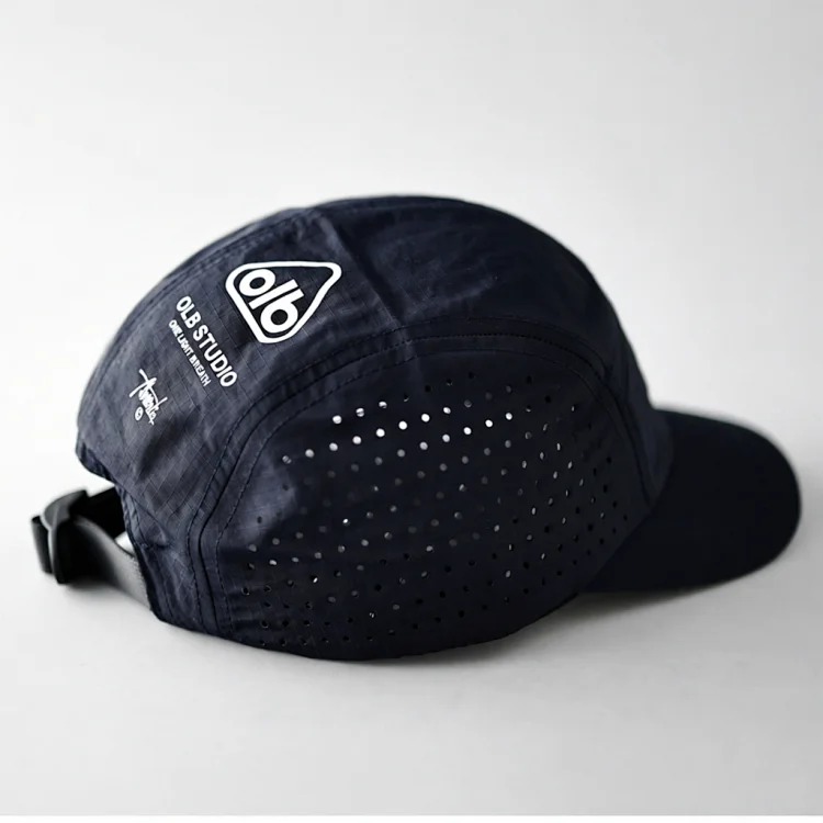 Five-piece short brim mesh quick-drying baseball cap for men and women outdoor sports breathable sunshade duck cap