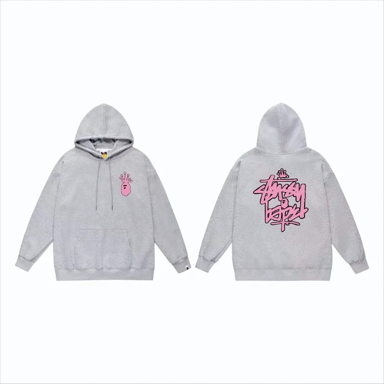DX24-7 letter printed loose casual cotton sweatshirt image 4