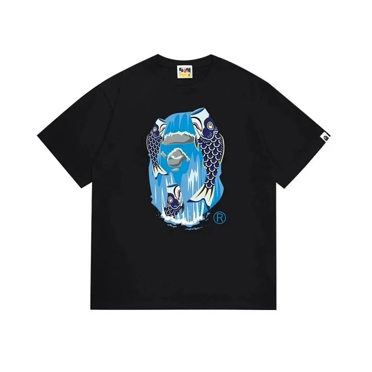 Embroidered Large Size Loose Short Sleeve T-Shirt image 5