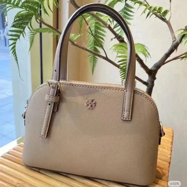 Torty Burch2025 new retro portable shell bag, fashionable, simple and versatile, single shoulder crossbody commuter bag for women