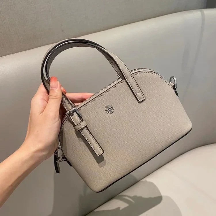 Torty Burch2025 new retro portable shell bag, fashionable, simple and versatile, single shoulder crossbody commuter bag for women