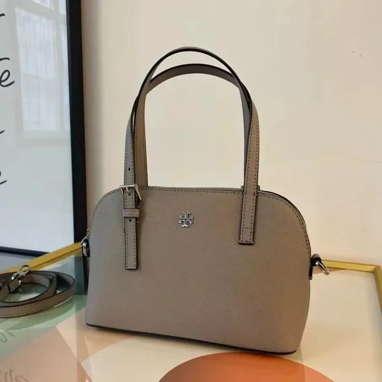 Torty Burch2025 new retro portable shell bag, fashionable, simple and versatile, single shoulder crossbody commuter bag for women