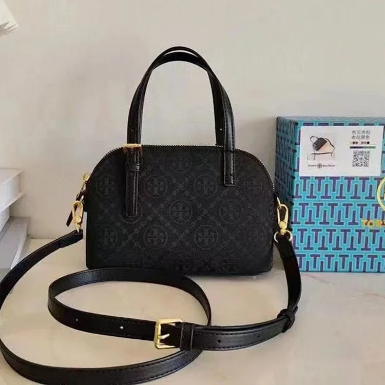 Torty Burch2025 new retro portable shell bag, fashionable, simple and versatile, single shoulder crossbody commuter bag for women