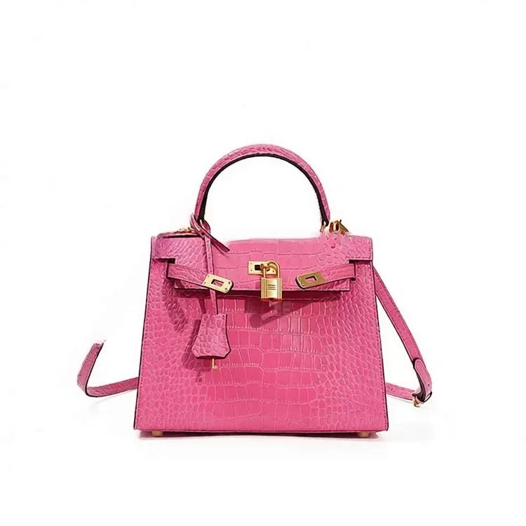 Hermes Kelly bag genuine leather commuter crossbody bag women's versatile new style women's office worker niche women's high-end handbag