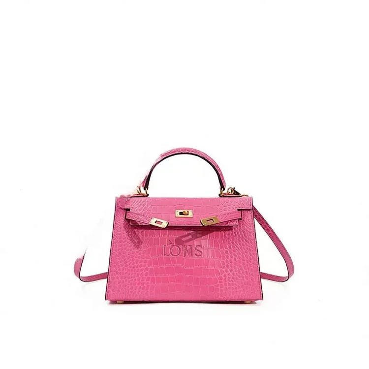 Hermes Kelly bag genuine leather commuter crossbody bag women's versatile new style women's office worker niche women's high-end handbag