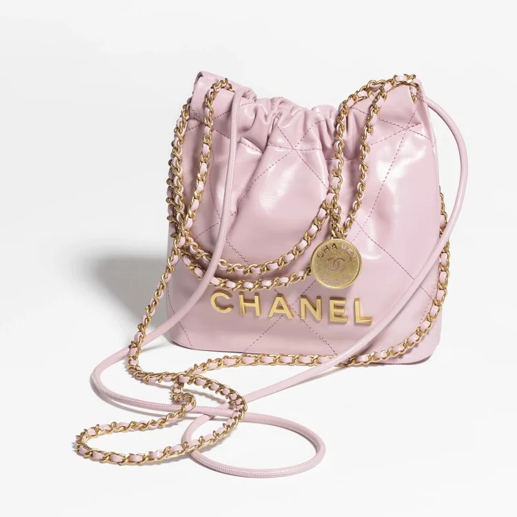 Xiaoxiang Garbage Bag Genuine Leather Tote Bag Diamond Chain Large Capacity Shoulder Commuting Bag-CY