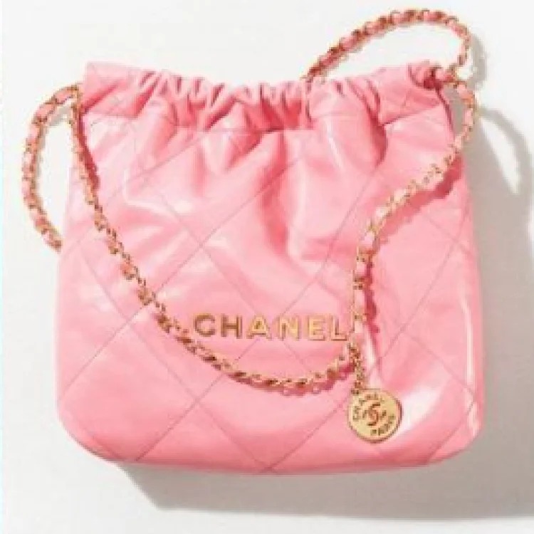 Xiaoxiang Garbage Bag Genuine Leather Tote Bag Diamond Chain Large Capacity Shoulder Commuting Bag-CY