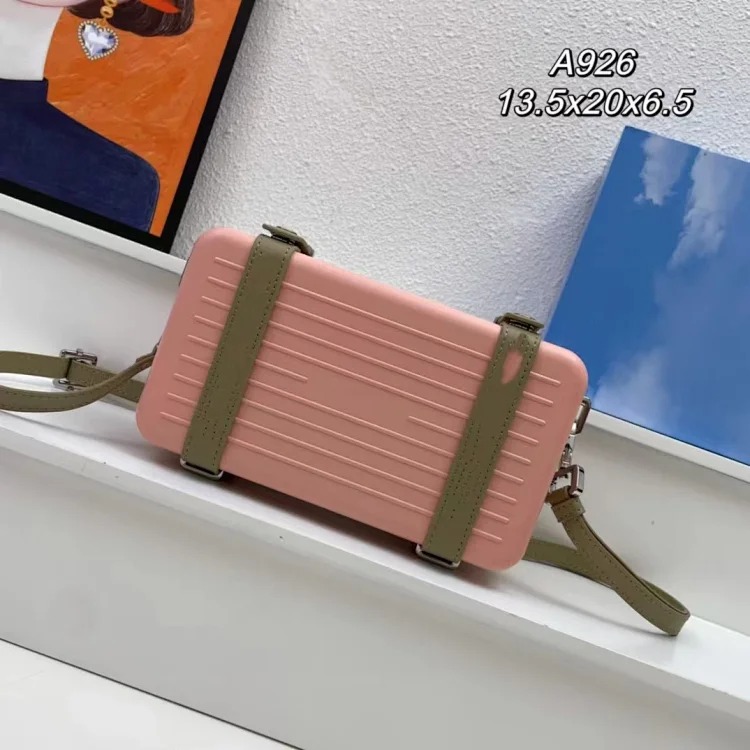 2024 co-branded suitcase, high-looking Internet celebrity hard shell crossbody bag, shoulder box handbag