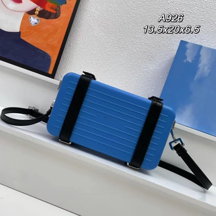 2024 co-branded suitcase, high-looking Internet celebrity hard shell crossbody bag, shoulder box handbag