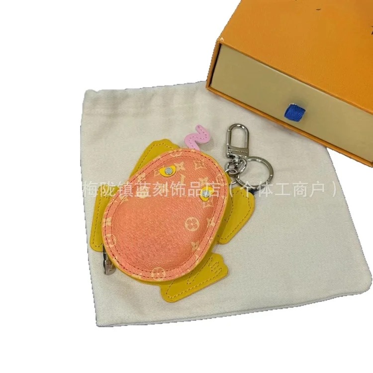 Small crab bag pendant new wireless bluetooth headphone bag keychain lipstick coin purse car pendant