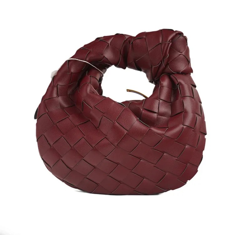 2025 Spring Commuting 2024mini Portable Cloud Bag Handmade Woven Armpit Bag Pillow Bag Hot Selling Women's Bag