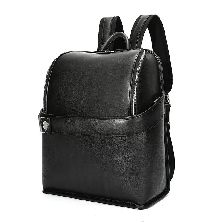 Retro luxury high-end backpack 20-inch suitcase men's and women's genuine leather suitcase suit luggage set