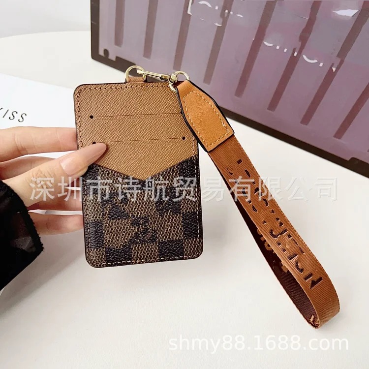 Louis Vuitton 2026 New Presbyopia Card Case Card Bag Hot Selling Short Hand Bowl Work Card Bag Card Holder Card Bag Spot Coin Purse