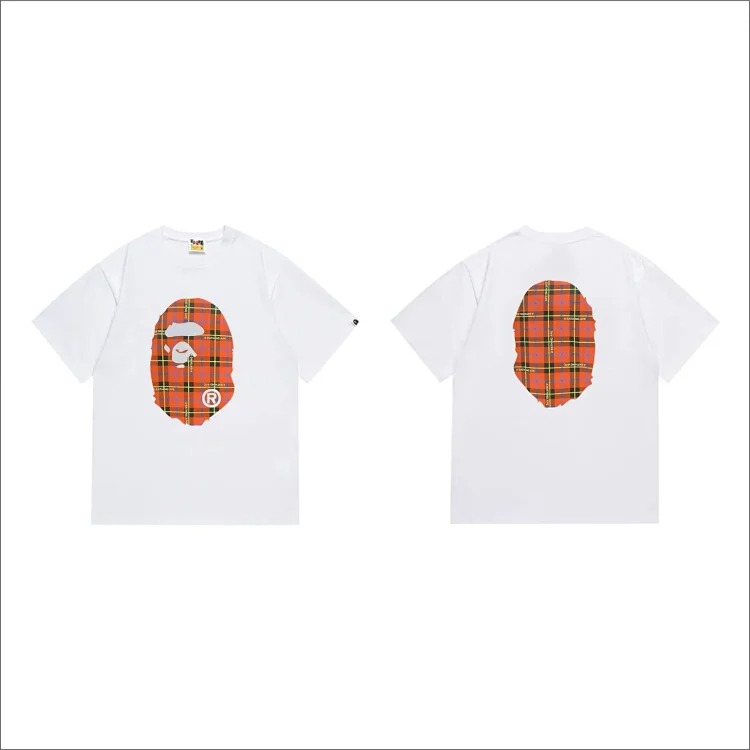 DX24-7 printed men's and women's casual loose short-sleeved collection 4 image 3