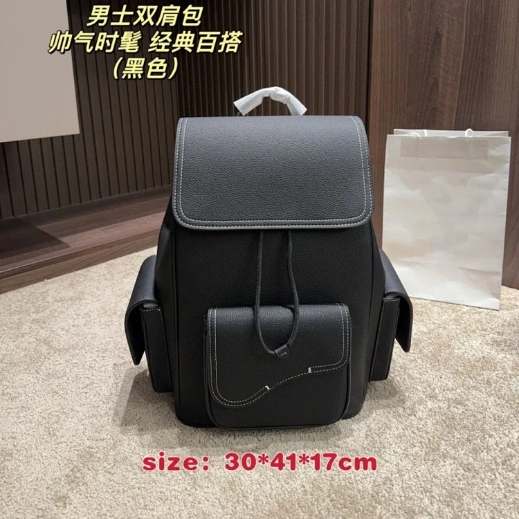 New men's backpack large capacity backpack travel bag men's and women's canvas computer bag student school bag crossbody bag