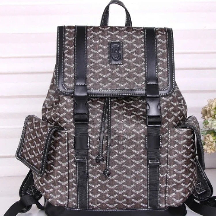 DX57 Classic Style Large Capacity Men's Backpack Tote Bag image 2