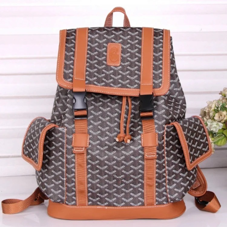 DX57 Classic Style Large Capacity Men's Backpack Tote Bag image 6