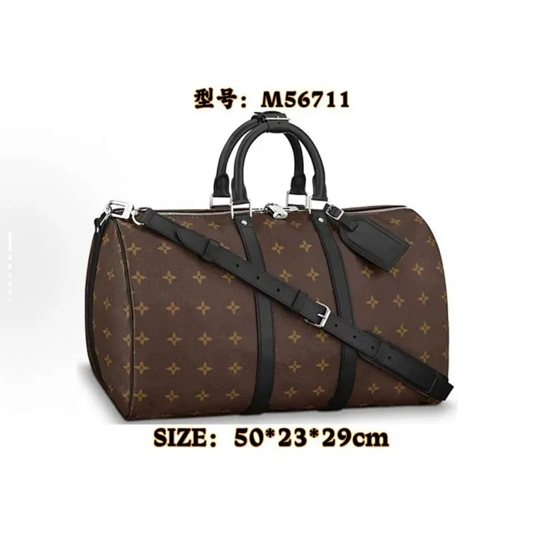 Louis Vuitton New men's crossbody bag Keepall pillow bag large capacity shoulder bag versatile crossbody bag travel bag for men