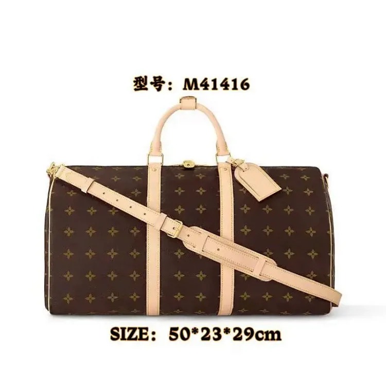 Louis Vuitton New men's crossbody bag Keepall pillow bag large capacity shoulder bag versatile crossbody bag travel bag for men
