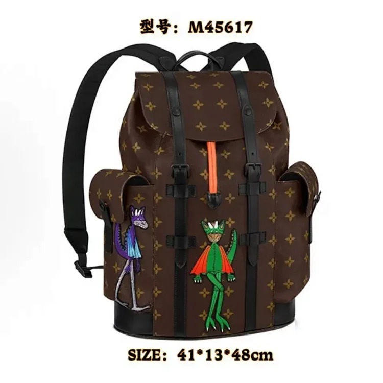 Louis Vuitton New men's crossbody bag Keepall pillow bag large capacity shoulder bag versatile crossbody bag travel bag for men