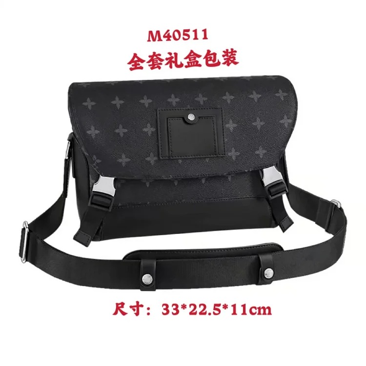 Louis Vuitton New men's crossbody bag Keepall pillow bag large capacity shoulder bag versatile crossbody bag travel bag for men