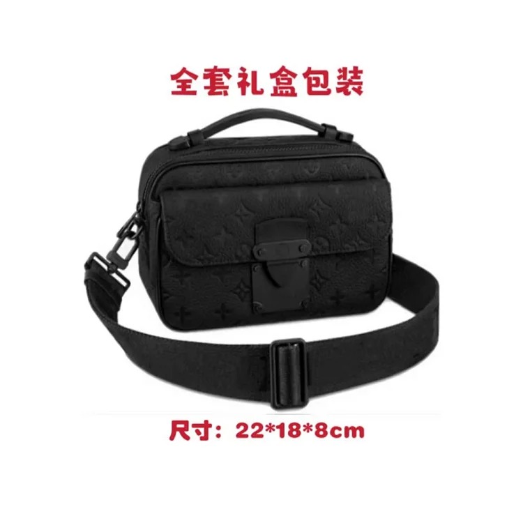 Louis Vuitton New men's crossbody bag Keepall pillow bag large capacity shoulder bag versatile crossbody bag travel bag for men