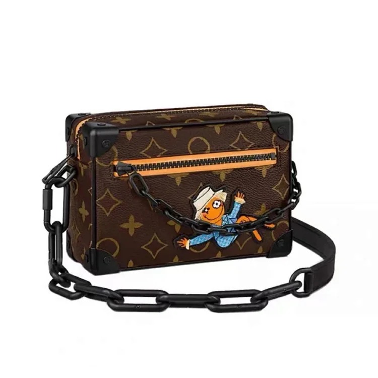 Louis Vuitton New men's crossbody bag Keepall pillow bag large capacity shoulder bag versatile crossbody bag travel bag for men