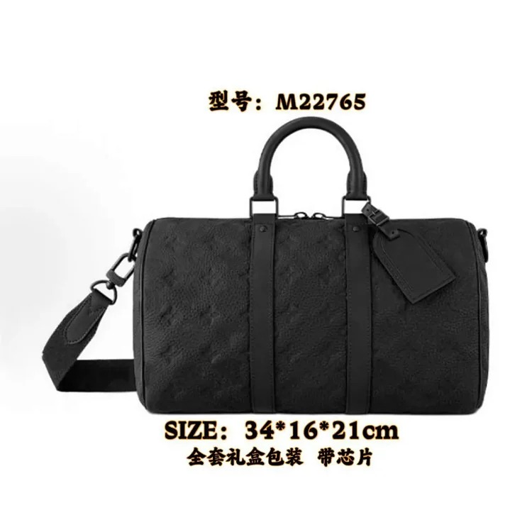 Louis Vuitton New men's crossbody bag Keepall pillow bag large capacity shoulder bag versatile crossbody bag travel bag for men