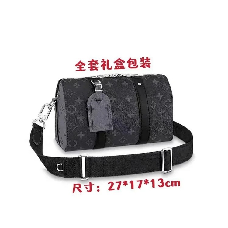 Louis Vuitton New men's crossbody bag Keepall pillow bag large capacity shoulder bag versatile crossbody bag travel bag for men