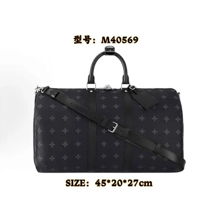 Louis Vuitton New men's crossbody bag Keepall pillow bag large capacity shoulder bag versatile crossbody bag travel bag for men